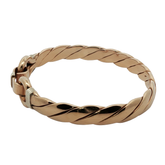 8” Pre-owned 9CT Double Hook & Loop Bangle (53.01g)